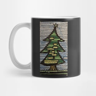 Happy tree poem art Mug